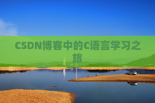 CSDN博客中的C语言学习之旅